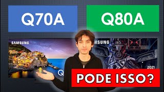 Q70 vs Q80A 2021  POLEMICO Qual tem a melhor imagem [upl. by Dove710]