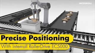 Precise Positioning with the new Interroll RollerDrive EC5000 [upl. by Gruchot]