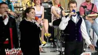 Trio vocal Anatoly TV Romania funny song Romanian musicians [upl. by Sandye]