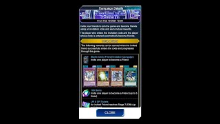 Yugioh Duel Links  New Friend Invitation Campaign [upl. by Sualokcin758]