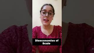 Economies of Scale vs Diseconomies of Scale upsc ssccgl2024 ugcnet jrf2024 economics share [upl. by Holihs]