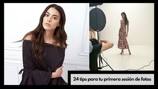 24 TIPS DE UNA MODELO PROFESIONAL PARA TU PRIMERA SESIÓN DE FOTOS [upl. by Attenat]