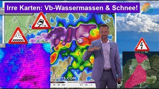 Wettersturz mit Herbst amp Wintereinbruch im Gebirge Vb mit viel Regen Vorhersage 0715092024 [upl. by Navak994]