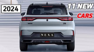 11 NEW CARS LAUNCH IN INDIA 2024  11 UPCOMING CARS IN INDIA 2024 [upl. by Nedrah]