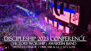 Victory Worship at Discipleship2023 Conference  quotWonderstruckquot quotOurMiraclequot quotSoClosequot with Lyrics [upl. by La894]