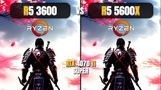 AMD Ryzen 5 3600 vs AMD Ryzen 5 5600x  12 Games Tested [upl. by Atiker848]