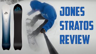 Jones Stratos 20202021 In Depth Snowboard Review [upl. by Lundberg159]