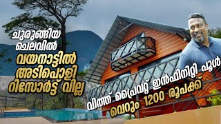 ഇത് പൊളിക്കും🔥Best Budget ResortVilla For Family amp Friends in Wayanad with private pool wayanad [upl. by Dulla]