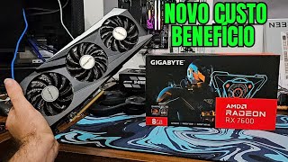 RX 7600 GIGABYTE TRIPLO FAN A MELHOR PLACA DE VIDEO PTRA 1080P [upl. by Adnoryt378]