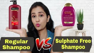 5 BEST AFFORDABLE SULPHATE FREE SHAMPOOS AVAILABLE IN INDIA  Chetali Chadha [upl. by Yznyl]