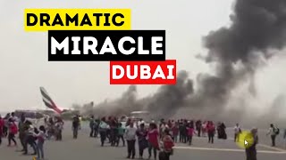 Dubai plane crash chaotic scenes inside plane after crashlanding at Dubai airport [upl. by Oiredised]