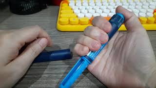 how to use ryzodeg insulin pen [upl. by Irbmac25]