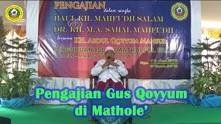 Pengajian Gus Qoyyum Lasem di Mathaliul Falah 23 November 2017 [upl. by Maryanne]