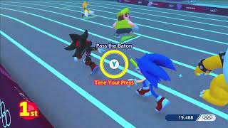 Switch  Mario amp Sonic at the Olympic Games Tokyo 2020 Tokyo 2020 4x100m Relay  Time 32492 [upl. by Crespi]