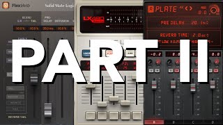 Relab LX480 vs CLA EPIC vs SSL Flexverb PART II [upl. by Aidnahs]