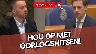 SPer Jimmy Dijk pakt O0RLOGSHITSER Dassen aan Hou ermee op [upl. by Caitrin]