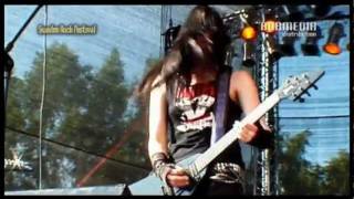 Crucified Barbara  Bad Hangover Live Sweden Rock [upl. by Bashemath597]