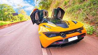 MINHA PRIMEIRA VIAGEM COM A MINHA MCLAREN 720S [upl. by Yee]