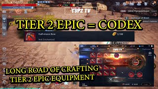 MIR 4  TIER 2 EPIC EQUIPMENT IS A LONG ROAD BUT MORE GOLD [upl. by Ielerol750]