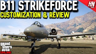 B11 Strikeforce Customization amp Review  GTA Online [upl. by Firehs]