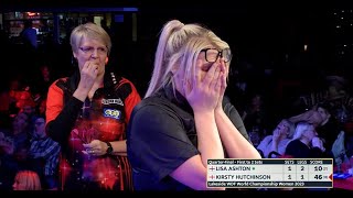 DOUBLE TROUBLE Unusual leg of darts  WDF World Championship [upl. by Aihsinyt]