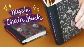 DIY Chain Stitch Bookbinding Tutorial  Sea Lemon [upl. by Rochelle]