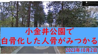 【最近の事件】小金井公園で白骨化した人骨がみつかる [upl. by Dinse]