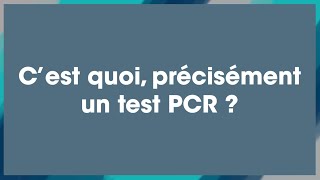 Les secrets du test PCR [upl. by Silirama527]