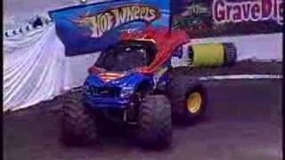 Monster Jam  Chad Fortune and Superman Monster Truck In Rosemont IL [upl. by Phil]