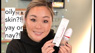 NEW SHISEIDO REVITALESSENCE FOUNDATION FULL REVIEW  Combo Oily Skin  EatSleepMascara [upl. by Shantee131]