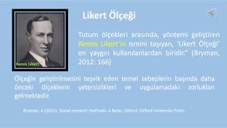 Likert Ölçeği [upl. by Atteram]