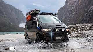 Mitsubishi Delica 4x4 Campervan Built For Overland Adventures Across Americas [upl. by Nahsor841]