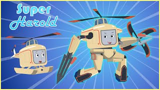 Mecha Harold saves little Trains January compilation soloanimation [upl. by Kcinemod]