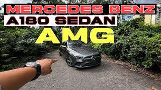 MERCEDES BENZ A180 SEDAN AMG 2021 READY STOCK  POV MERCEDES BARU [upl. by Alemahs]