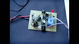 Hand Wave Sensor Switch Relay CircuitVery Good [upl. by Ledah]