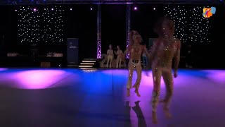 2024 WDSF European Disco Duo Junior Final  Stage Dance Skövde SWE [upl. by Etnemelc503]