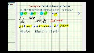 Ex 2 Identify GCF and Factor a Trinomial [upl. by Qirat]