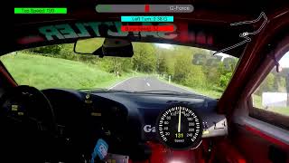 Bergrennen Schotten 2019 Onboard Marcel Gapp BMW e36 M3 4 Rennlauf 16 ADAC Bergpreis Schottenring [upl. by Winer657]