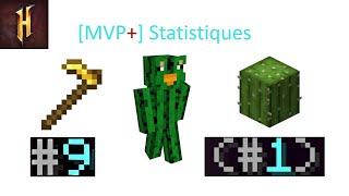 Statistiques The 1 Cactus Farmer in Hypixel Skyblock [upl. by Tabib891]