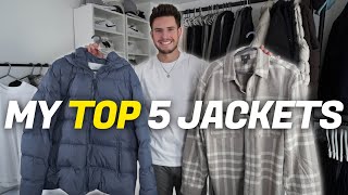 5 Jackets I Wear ALL The Time  My TOP 5 Favourite JacketsCoats [upl. by Weksler195]