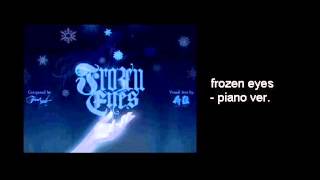 EZ2DJ frozen eyes  piano ver [upl. by Anifur]