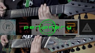 PERIPHERY Guitar Riff Evolution 20072019 Heaviest Guitar Riffs [upl. by Agnese945]