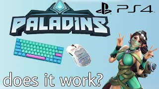 DOES PALADINS WORK WITH KEYBORD AND MOUSE [upl. by Persian65]