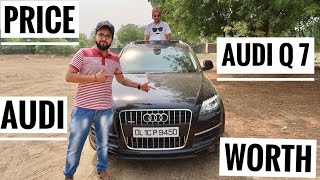 Audi Q7 खरीदने से पहले इस वीडियो को देखिए  Audi Q7 First Impression  Audi Q7 Features  Audi Q7 [upl. by Ahselat944]