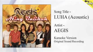 Aegis  Luha  Acoustic Version Original Minus One [upl. by Drus307]