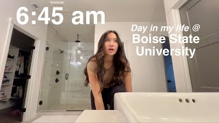 645 am college day in my life at Boise State University [upl. by Jenifer]