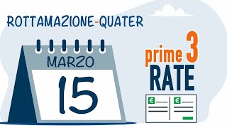 Definizione agevolata entro il 15 marzo 2024 le prime tre rate [upl. by Emily906]