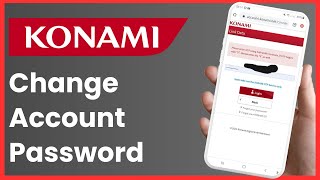 How to Change Password on Konami Account [upl. by Addi]