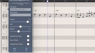 StaffPad String Libraries Comprehensive Articulations Comparison [upl. by Ellenehs]