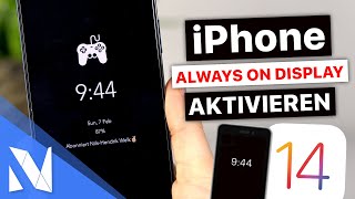 Anleitung iPhone Always On Display Alternative aktivieren mit iOS 14 2021  NilsHendrik Welk [upl. by Latimore277]